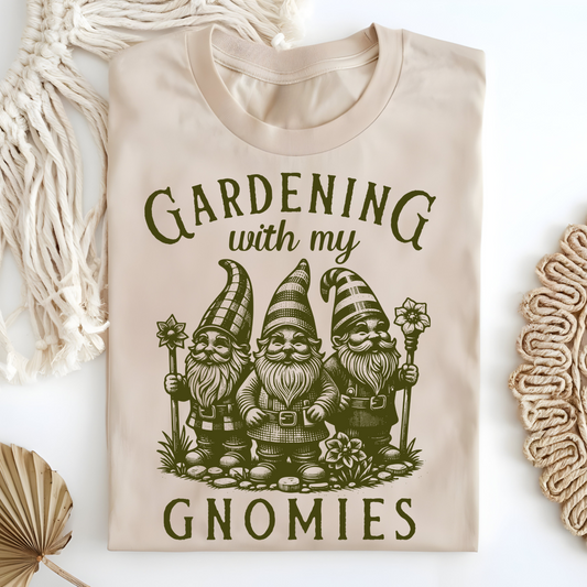 Gardening with My Gnomies T-Shirt