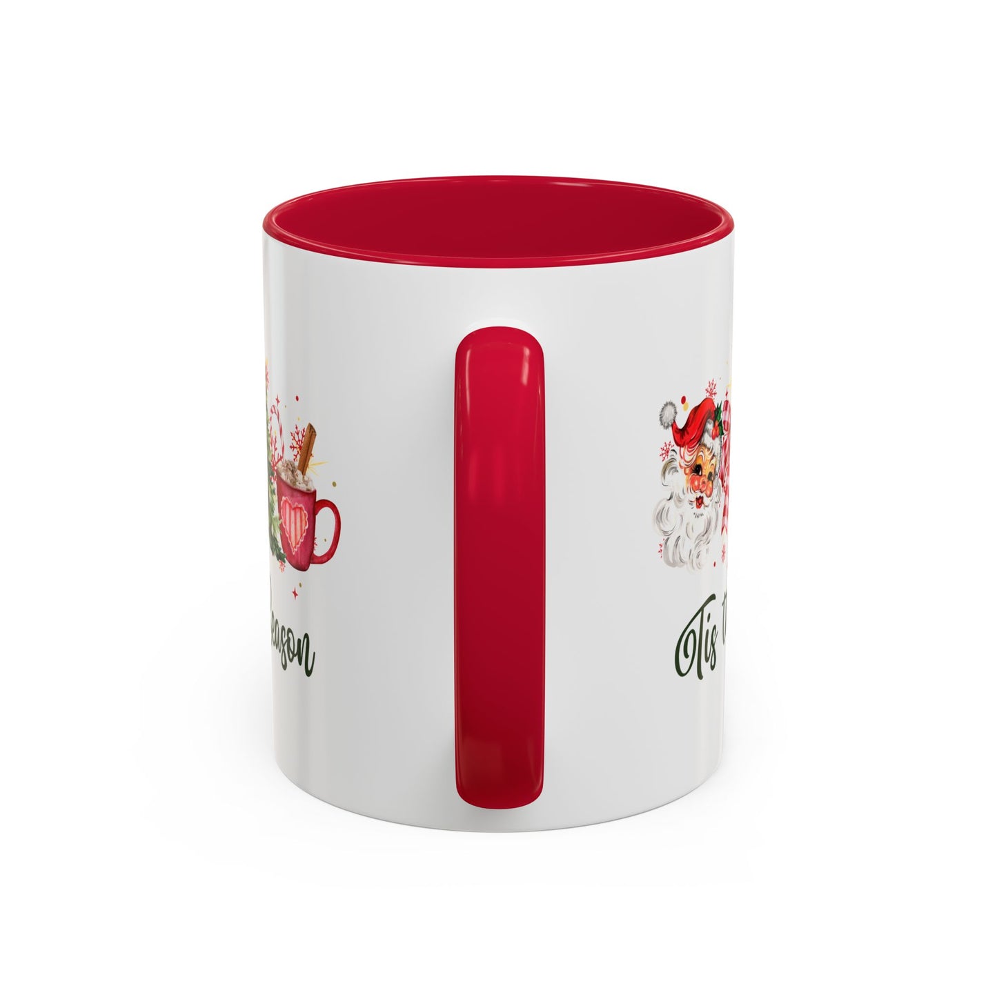 Tis The Season Retro Santa Christmas Mug (11/15oz)
