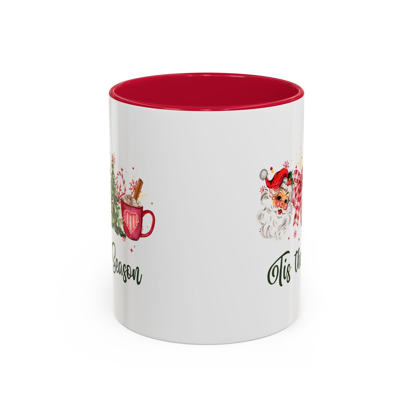 Tis The Season Retro Santa Christmas Mug (11/15oz)