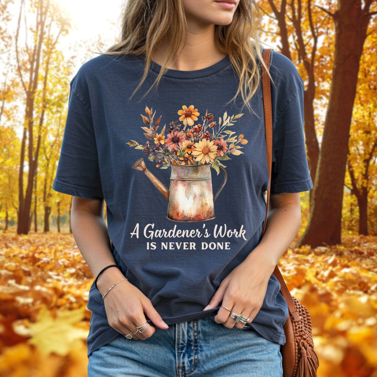 A Gardener's Work is Never Done T-Shirt