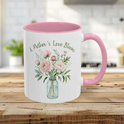 A Mother's Love Blooms — Mother's Day Mug (11/15oz)