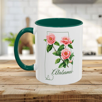 Alabama State Flower Mug — Camellia (11/15oz)