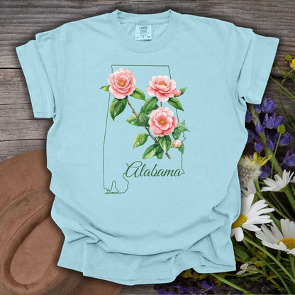 Alabama State Flower T-Shirt - Camellia