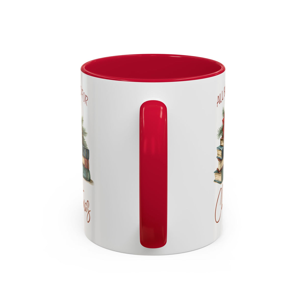 All Booked for Christmas Mug (11/15oz)