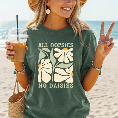 All Oopsies No Daisies Retro T-Shirt