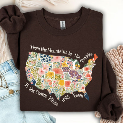 America the Beautiful Sweatshirt