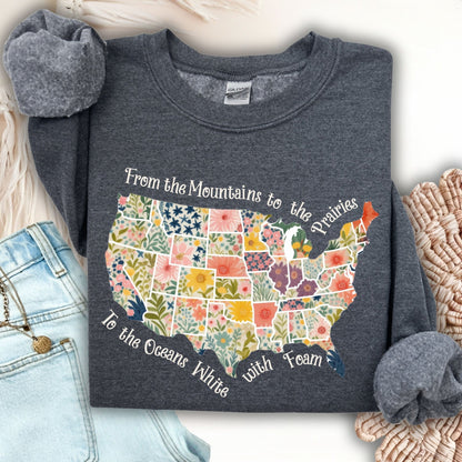 America the Beautiful Sweatshirt