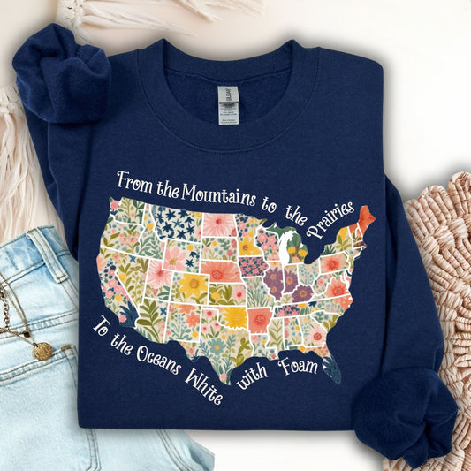 America the Beautiful Sweatshirt
