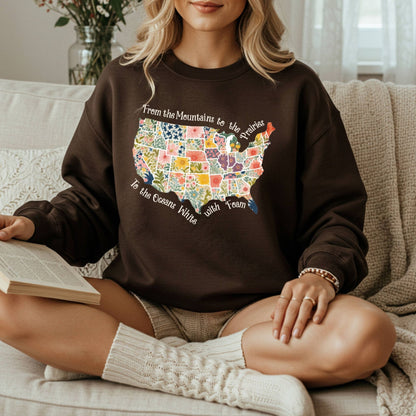 America the Beautiful Sweatshirt