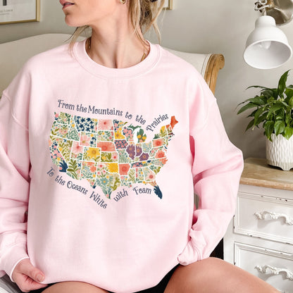 America the Beautiful Sweatshirt