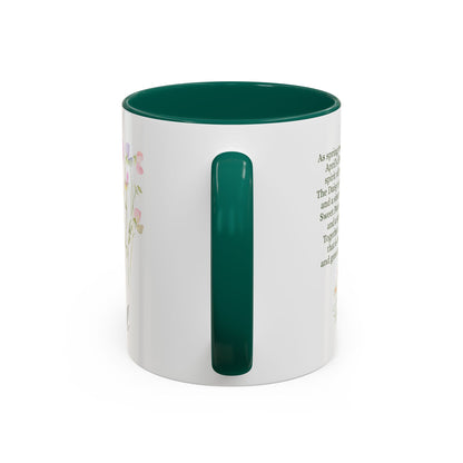 April Birth Month Flower Mug