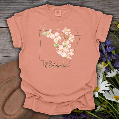 Arkansas State Flower T-Shirt - Apple Blossom