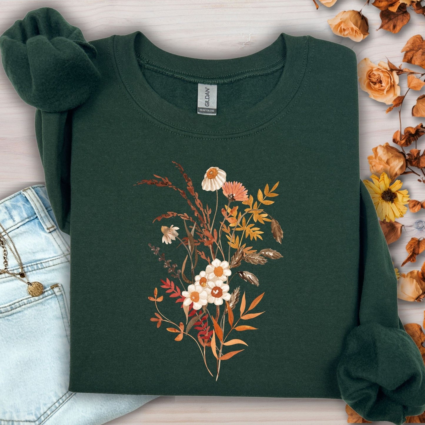 Autumn Botanical Sweatshirt