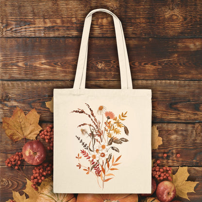 Autumn Botanical Tote Bag
