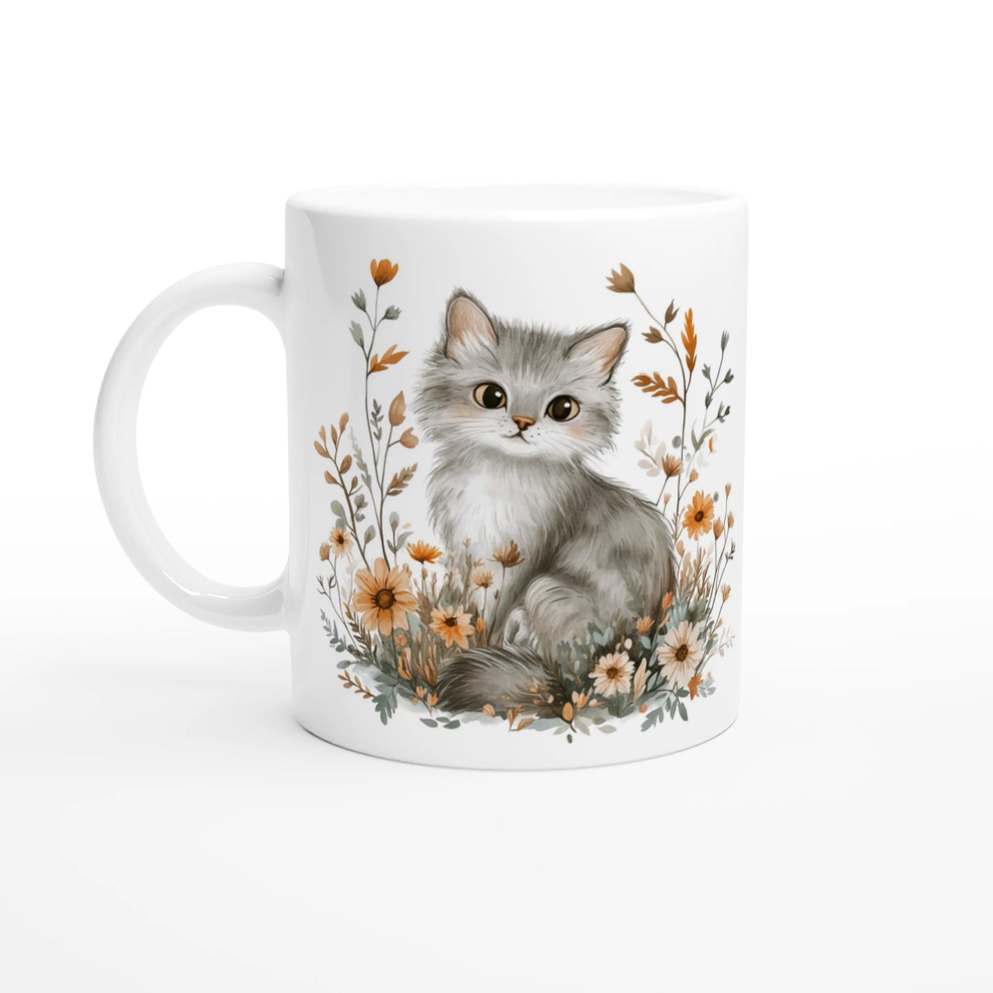 Autumn Cat Mug - Customize