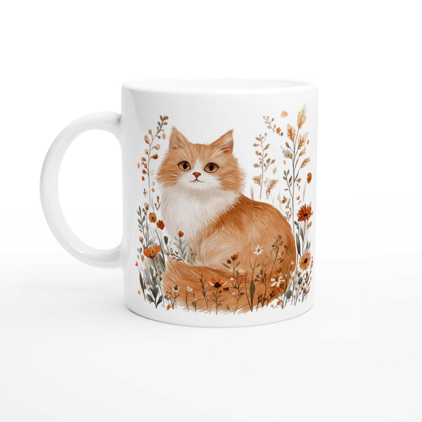 Autumn Cat Mug - Customize