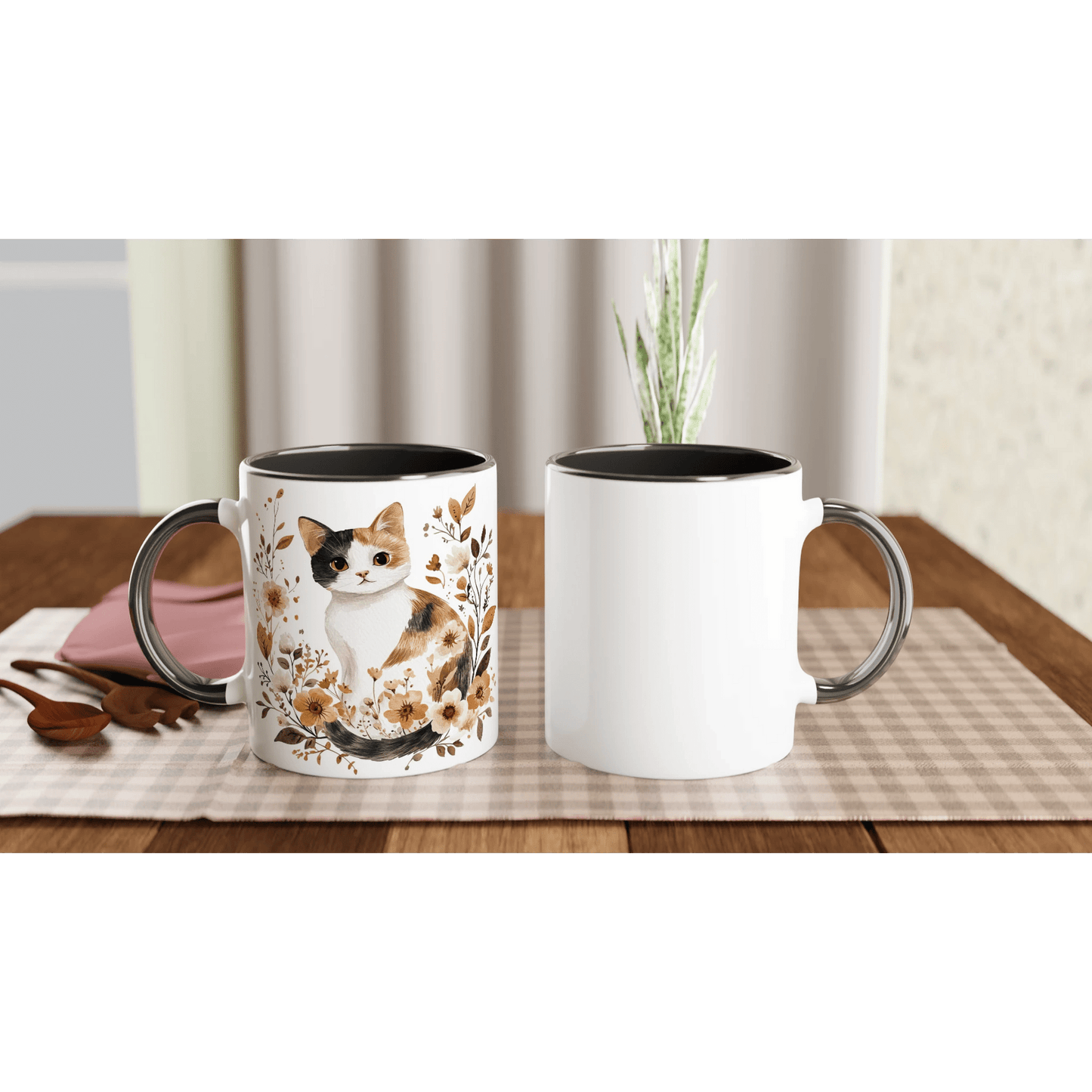 Autumn Cat Mug - Customize