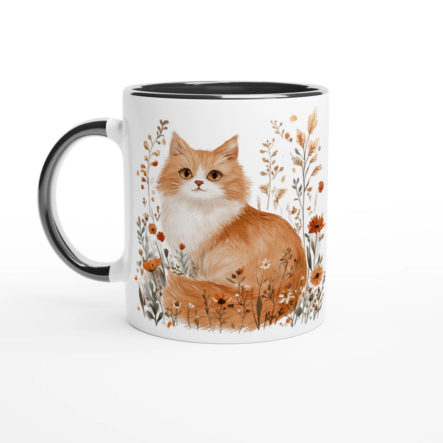 Autumn Cat Mug - Customize