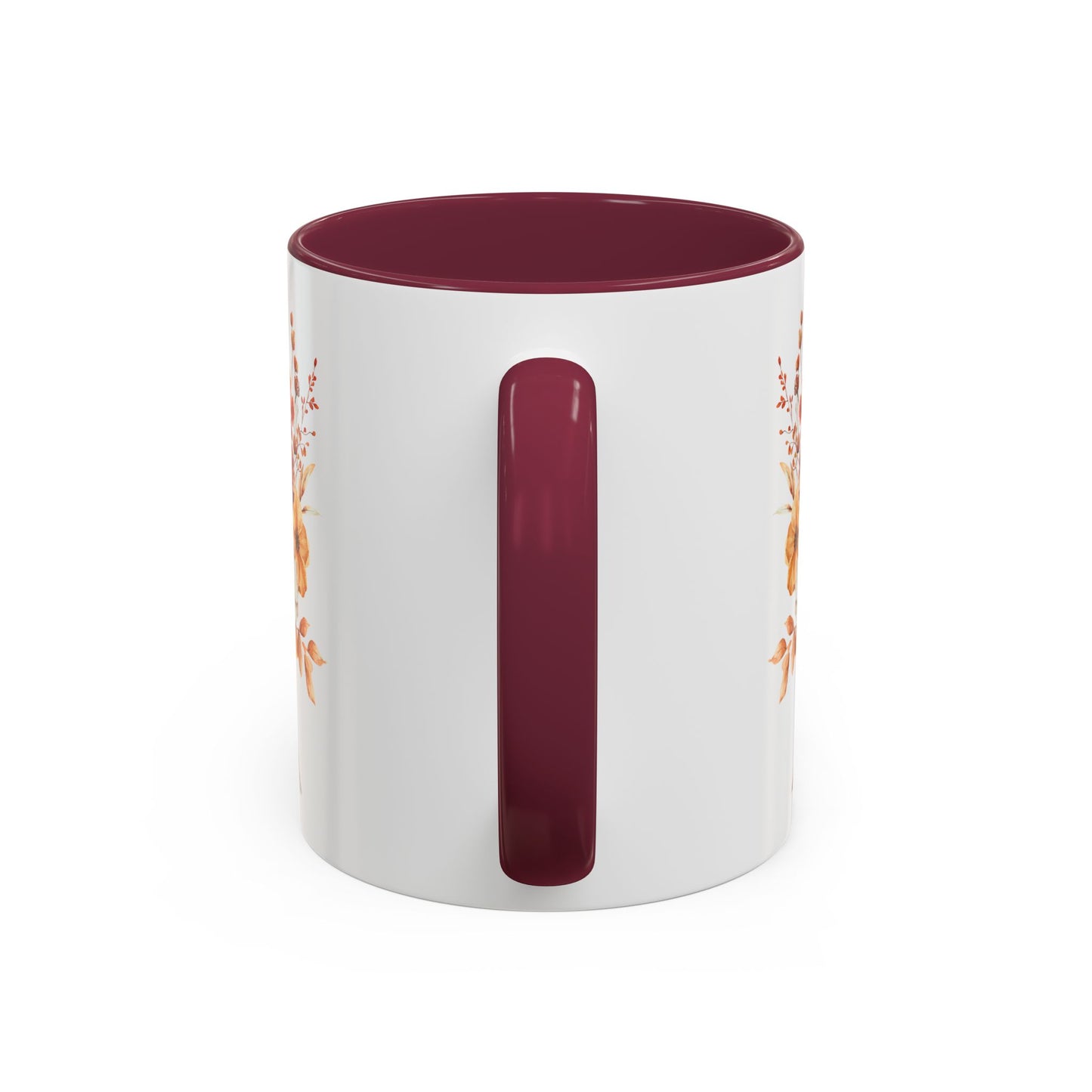 Autumn Dahlia Watercolor Bouquet Mug (11/15oz)