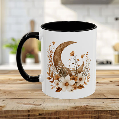 Autumn Floral Harvest Moon Mug (11/15oz)