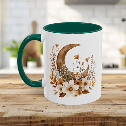 Autumn Floral Harvest Moon Mug (11/15oz)