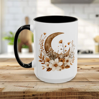 Autumn Floral Harvest Moon Mug (11/15oz)