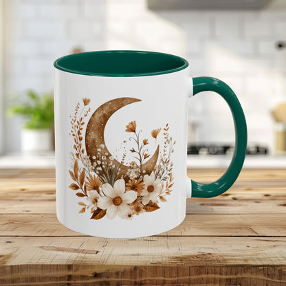 Autumn Floral Harvest Moon Mug (11/15oz)