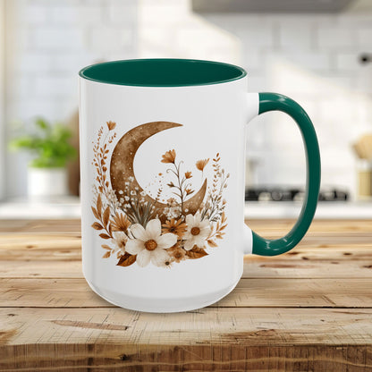 Autumn Floral Harvest Moon Mug (11/15oz)