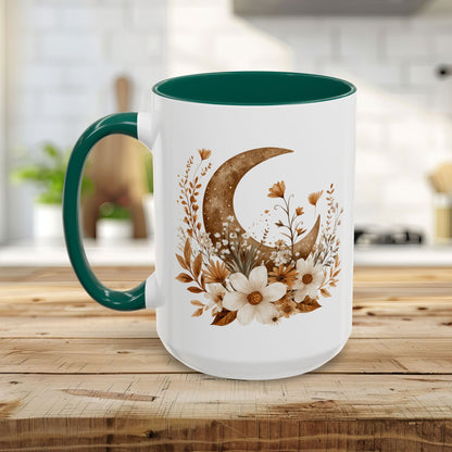 Autumn Floral Harvest Moon Mug (11/15oz)
