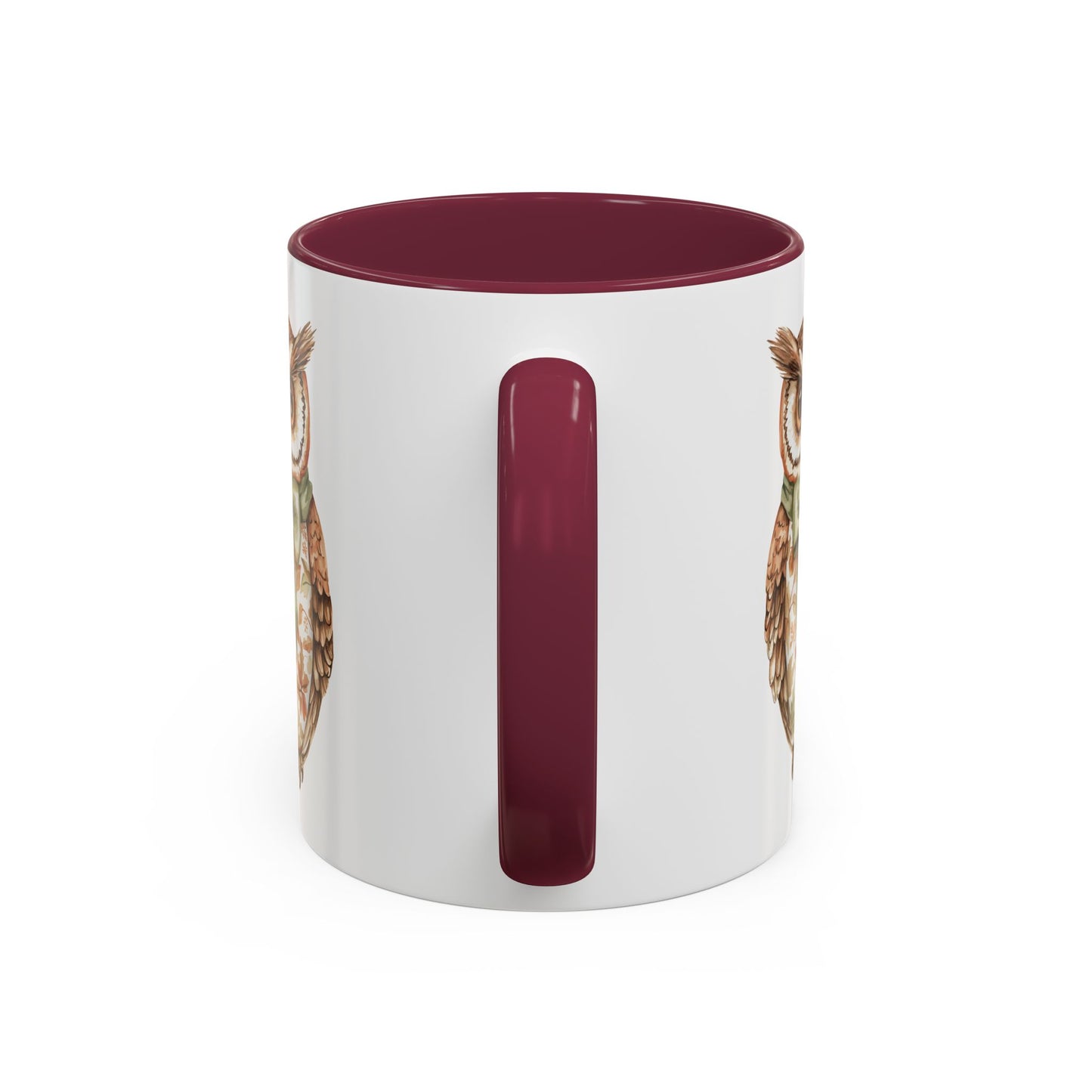 Autumn Floral Owl with Bow Mug (11/15oz)