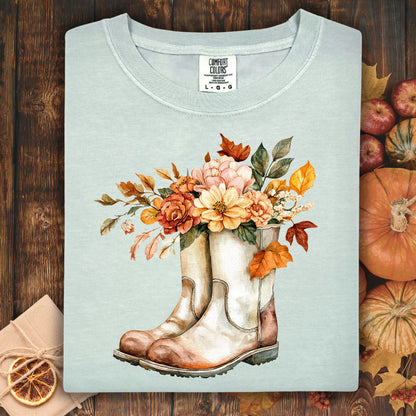 Autumn Gardening Boots T-Shirt