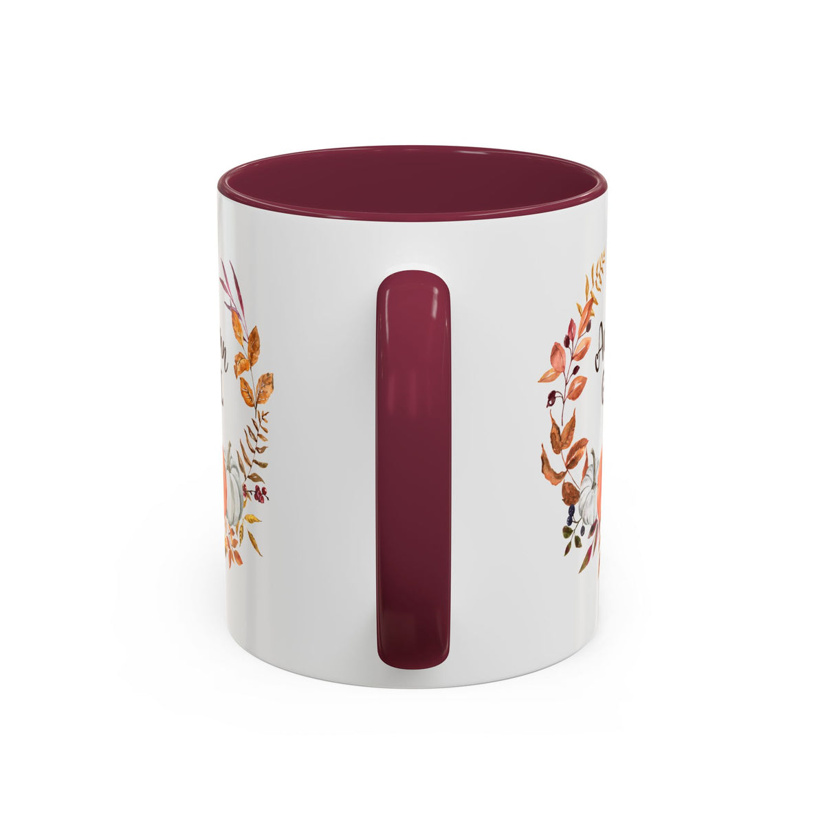 Autumn Girl Pumpkin Wreath Mug (11/15oz)