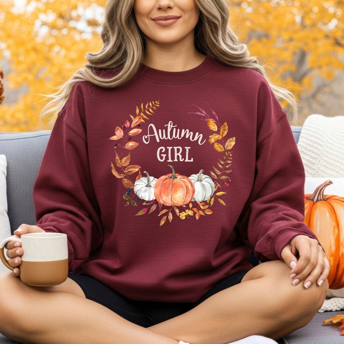Autumn Girl Sweatshirt