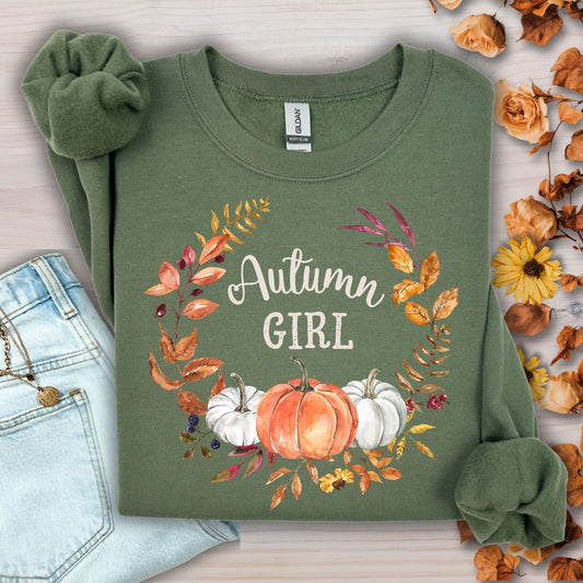 Autumn Girl Sweatshirt