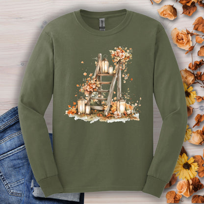 Autumn Lanterns Long Sleeve Tee