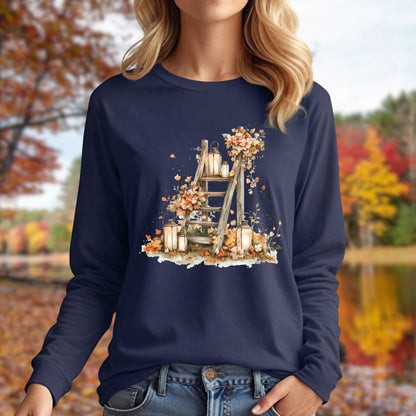 Autumn Lanterns Long Sleeve Tee