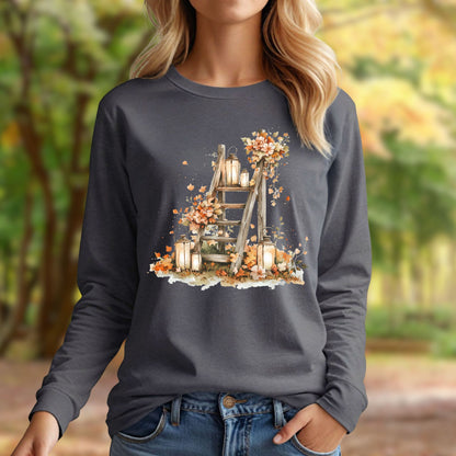 Autumn Lanterns Long Sleeve Tee