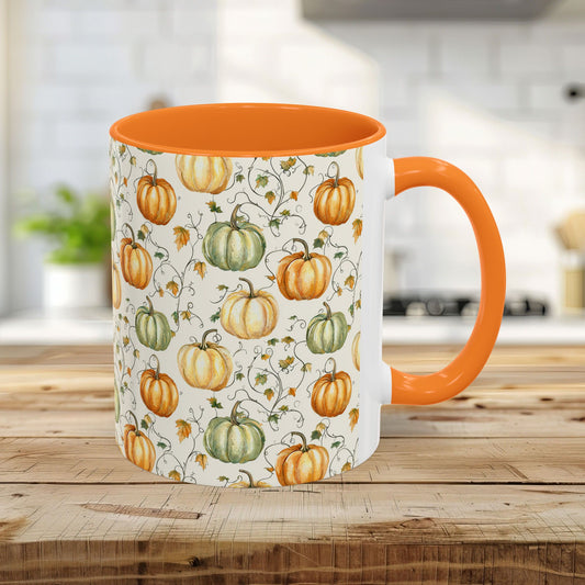 Autumn Pumpkin Harvest Mug (11/15oz)