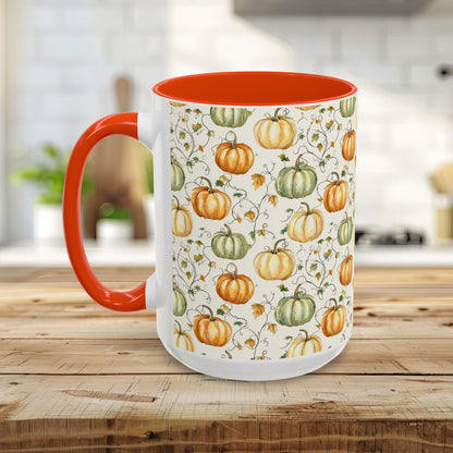 Autumn Pumpkin Harvest Mug (11/15oz)