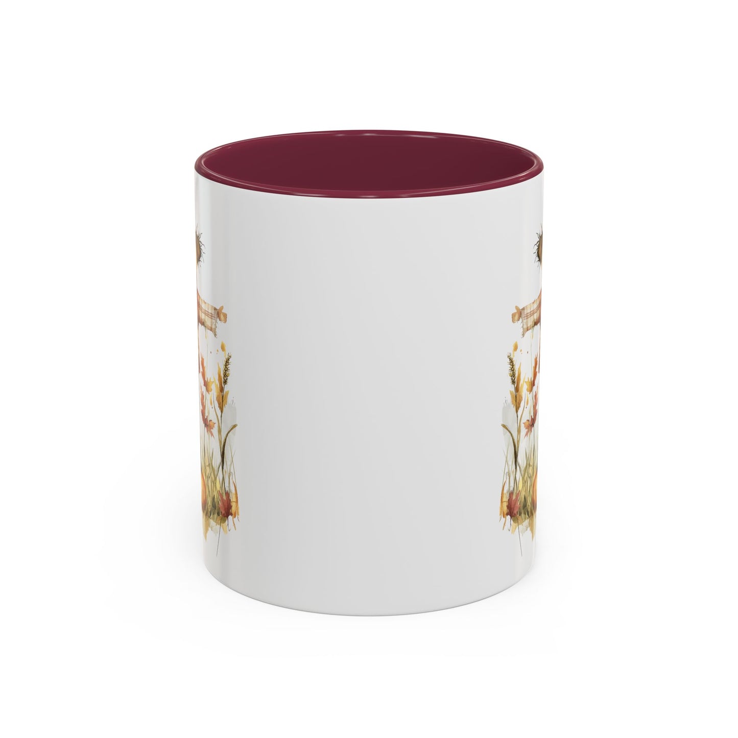 Autumn Scarecrow & Pumpkins Mug (11/15oz)
