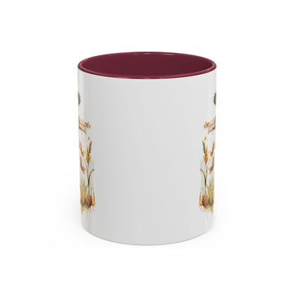 Autumn Scarecrow & Pumpkins Mug (11/15oz)