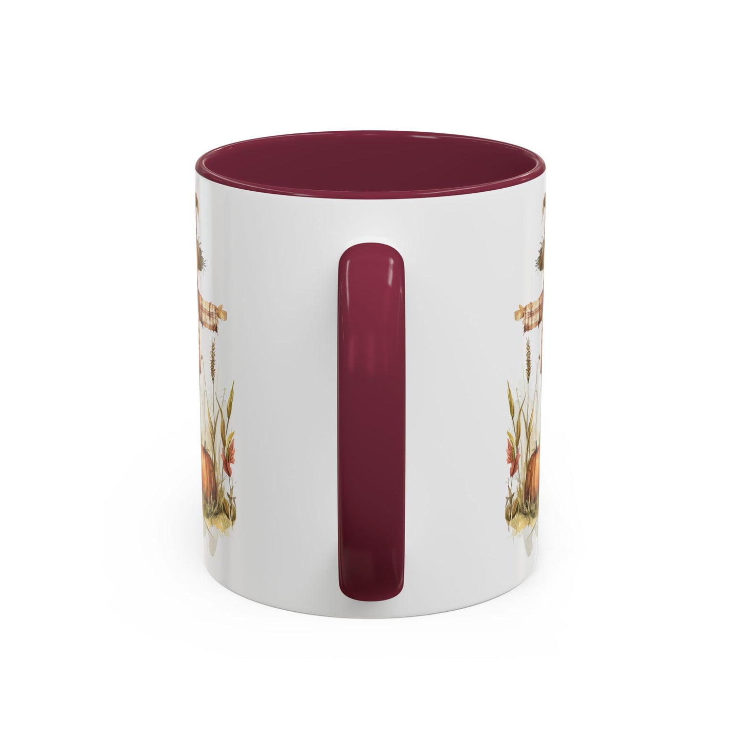 Autumn Scarecrow & Pumpkins Mug (11/15oz)