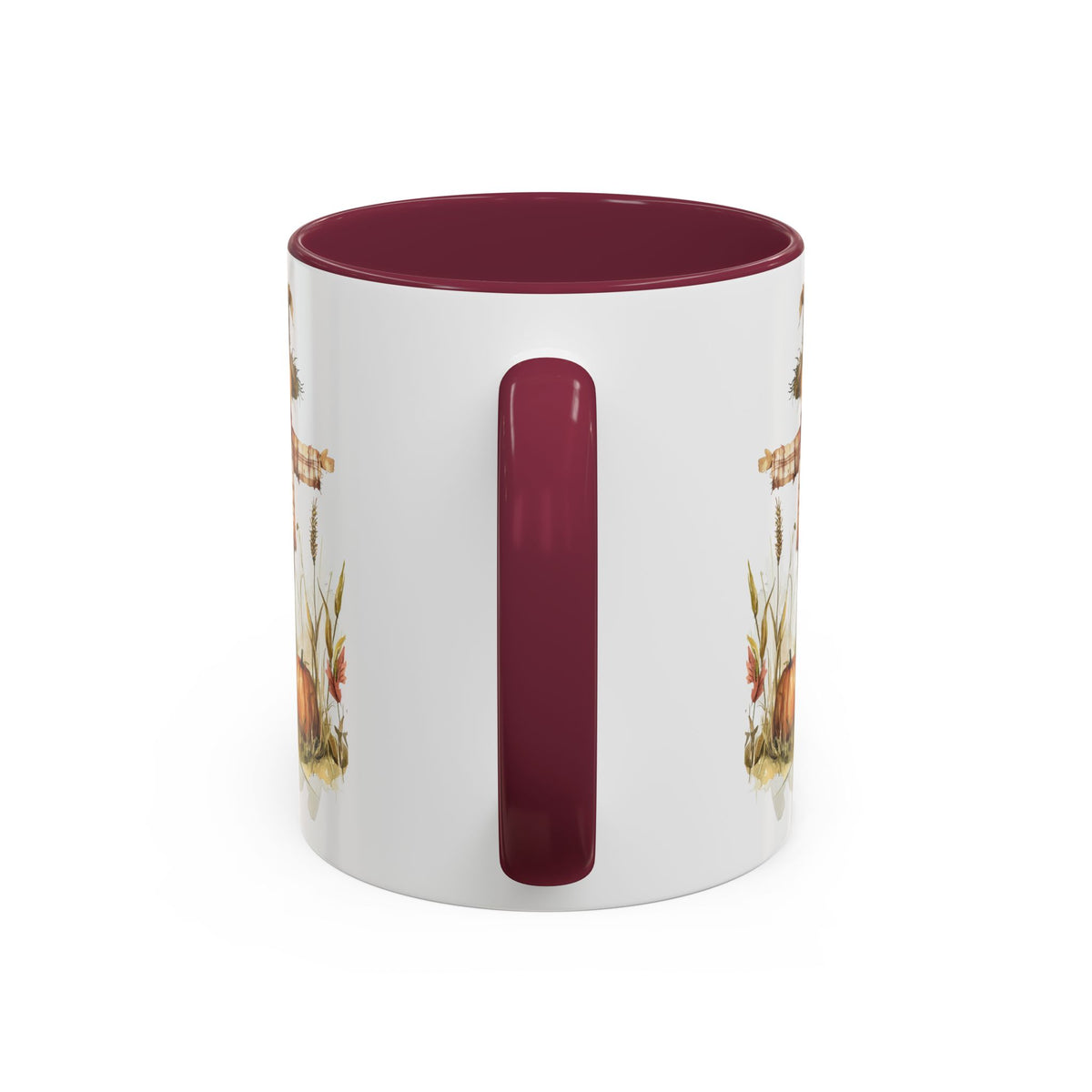Autumn Scarecrow & Pumpkins Mug (11/15oz)