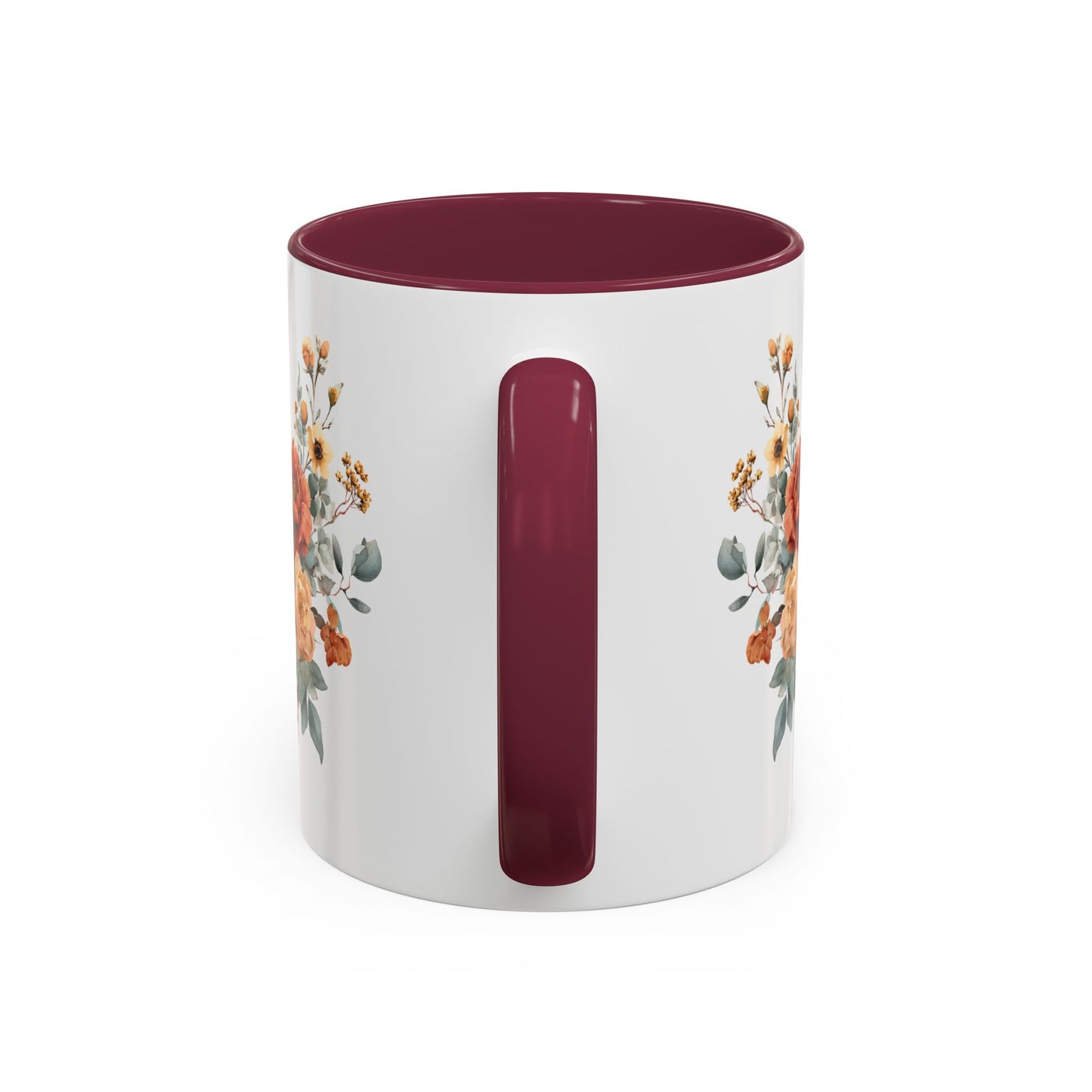 Autumn Sparrow with Roses Mug (11/15oz)