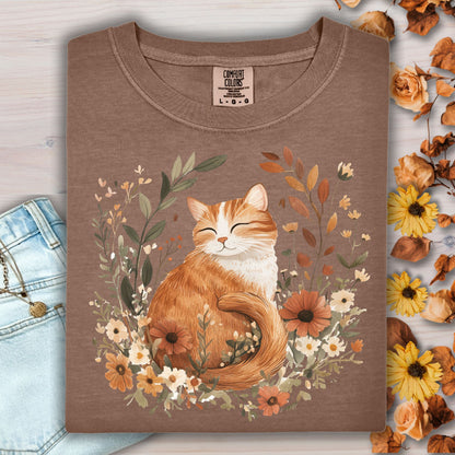Autumn Tabby Cat T-Shirt