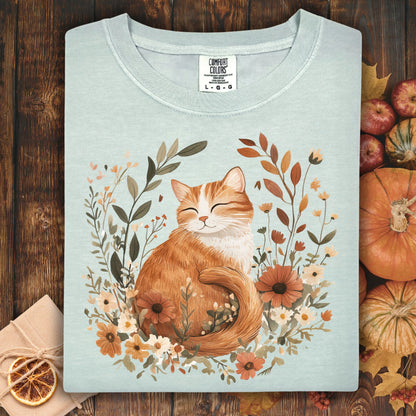 Autumn Tabby Cat T-Shirt