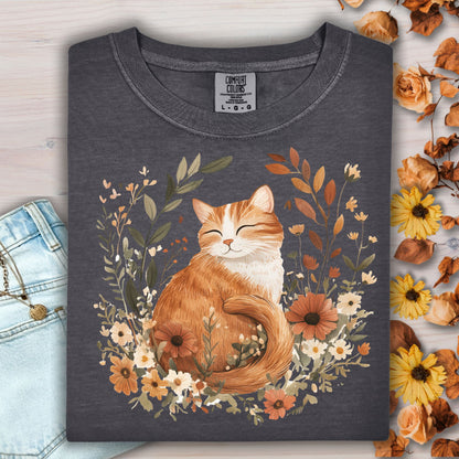 Autumn Tabby Cat T-Shirt