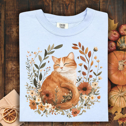 Autumn Tabby Cat T-Shirt