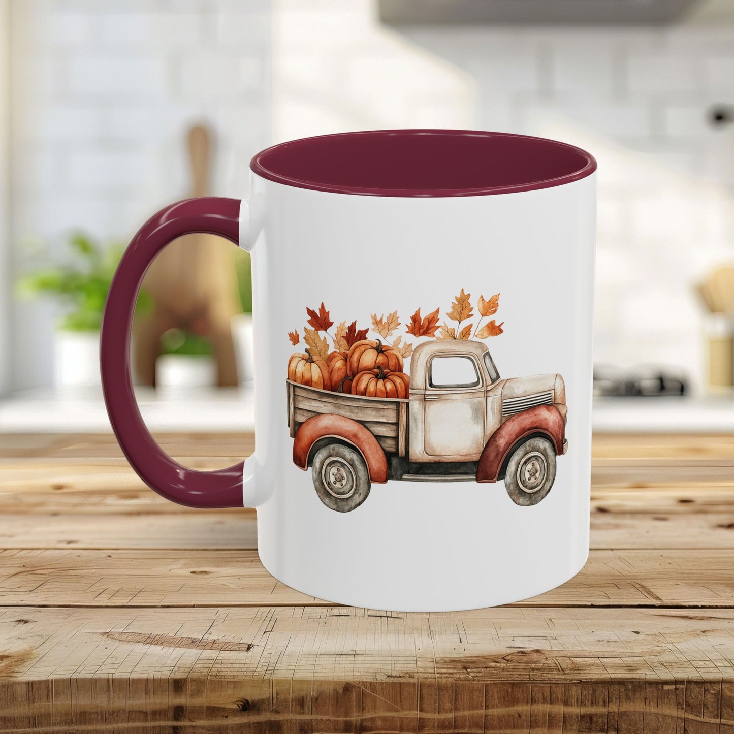 Autumn Vintage Farm Truck Mug (11/15oz)