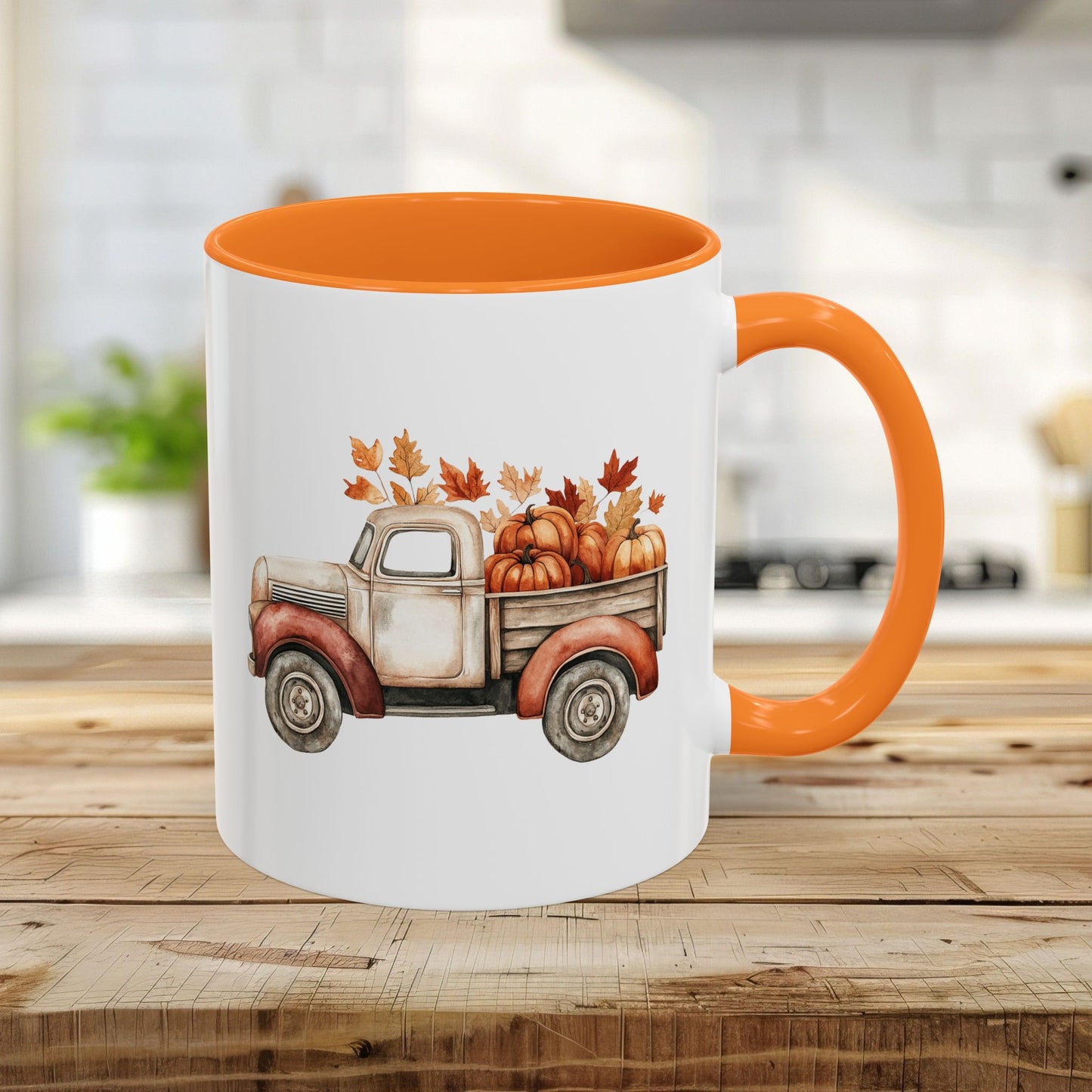 Autumn Vintage Farm Truck Mug (11/15oz)